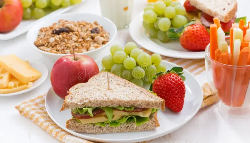 Gesundes Schulfrühstück